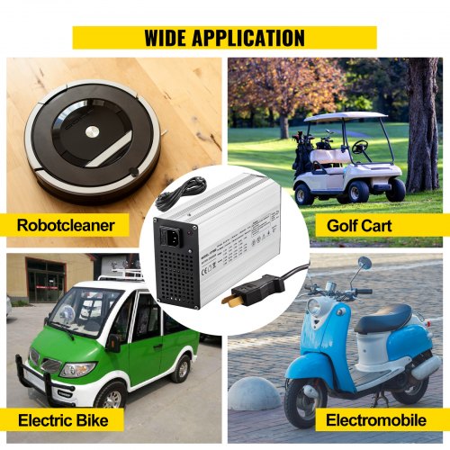 Golf Cart Battery Charger 36V Club Car Charger 18A Golf Cart Electric