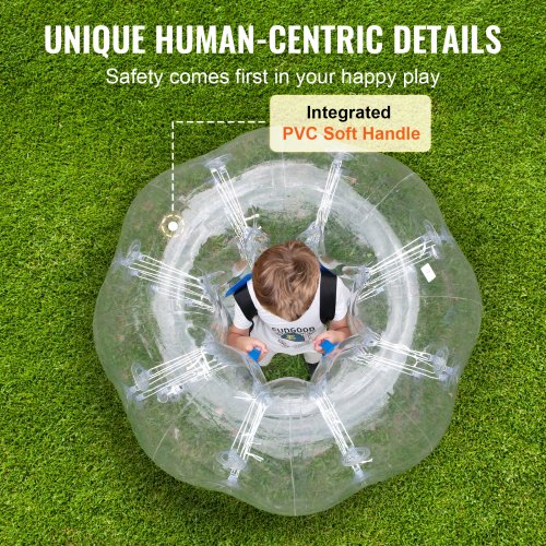 Inflatable Bumper Ball 1Pack 4FT1.2M Body Sumo Zorb Balls for Teen