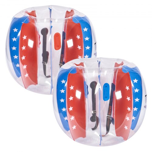 Inflatable Bumper Balls 2Pack 4FT12M Body Sumo Zorb Balls for Kids