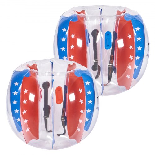 Inflatable Bumper Balls 2Pack 4FT12M Body Sumo Zorb Balls for Kids