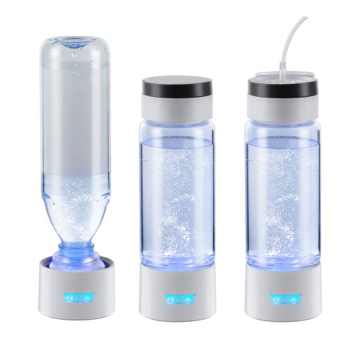 Hydrogen Water Bottle Generator 380 ml 134 oz Capacity Portable Hydrogen