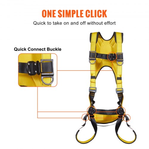 Safety Harness Full Body Harness Safety Harness Fall Protection with Added