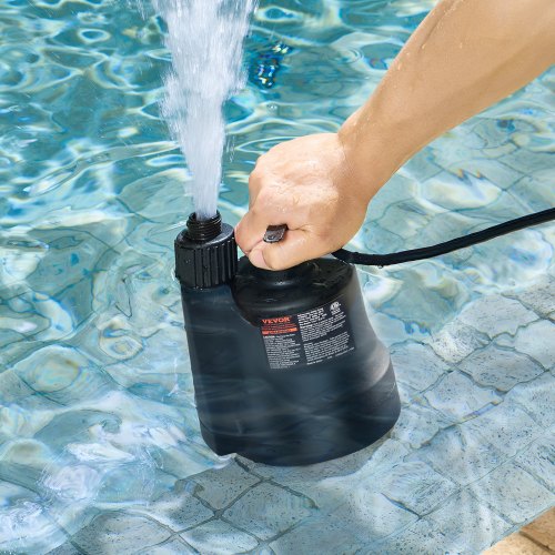Utility Pump 13 HP 2450 GPH High Flow 30 ft Head Sump Pump Submersible