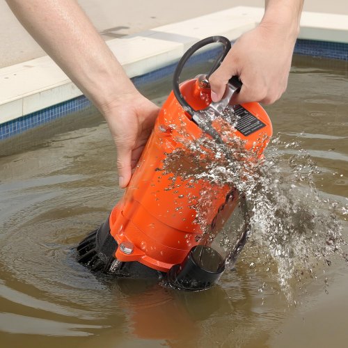12 HP Submersible Trash Pump 2000 GPH 120V Cast Iron Submersible Sump