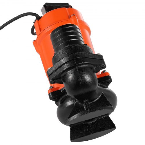 1 HP Submersible Trash Pump 5000 GPH 120V Cast Iron Submersible Sump