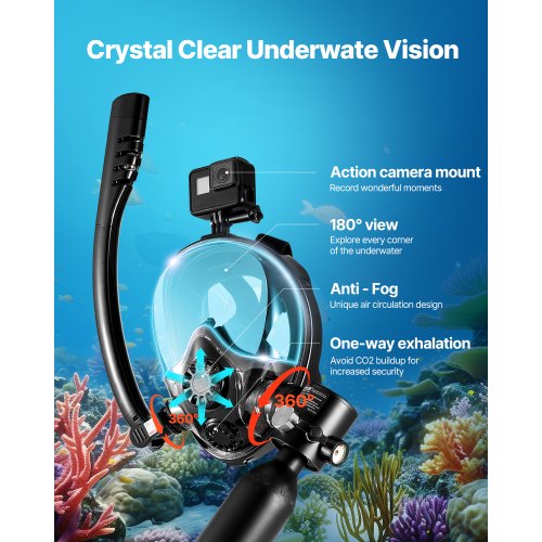 Scuba Tank5L Portable Diving Tank Diving Oxygen Cylinder Support 510