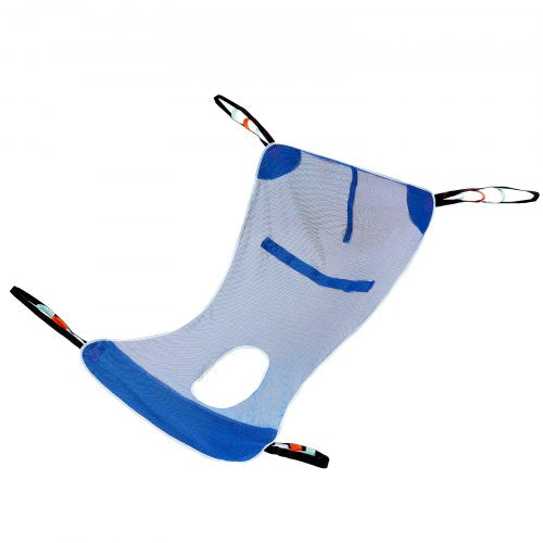 Full Body Patient Lift Sling Commode Opening Patient Lift Medical Sling