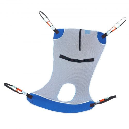 Full Body Patient Lift Sling Commode Opening Patient Lift Medical Sling