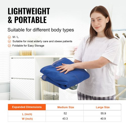Universal Full Body Patient Lift Sling – Medium Patient Lift Medical Sling
