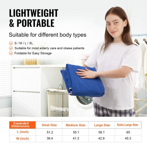 Universal Full Body Patient Lift Sling – Medium Patient Lift Medical Sling
