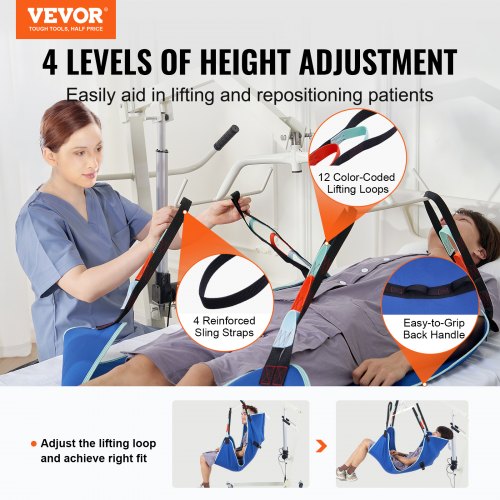 Universal Full Body Patient Lift Sling Small Patient Lift Medical Sling