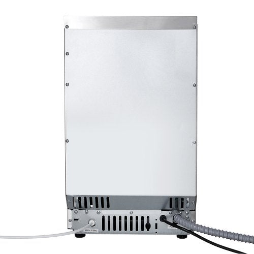 Commercial Ice Maker Machine 80 Lbs24H With 12Lbs Storage 32 Cubes Per Cycle