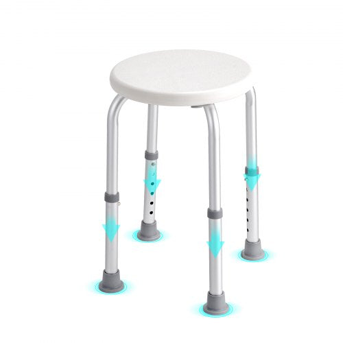 Shower Chair for Inside Shower Adjustable Height Shower Stool NonSlip