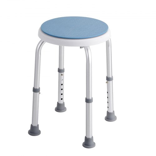 Shower Chair for Inside Shower 360 Degree Swivel Shower Seat Adjustable