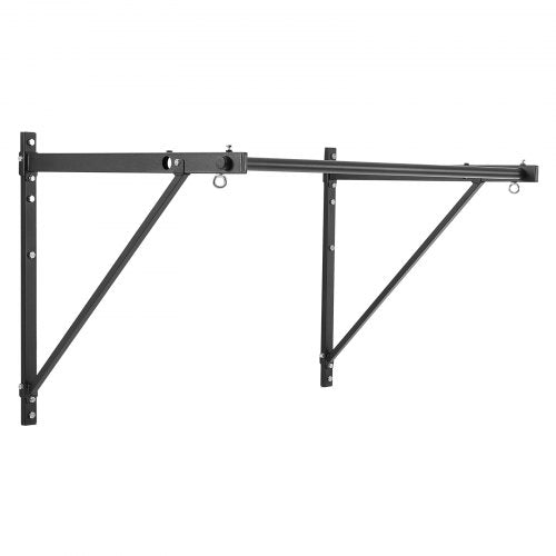 Pull Up Bar 50 in Width Wall Mounted Pull Ups Adjustable Depth 22 or 30