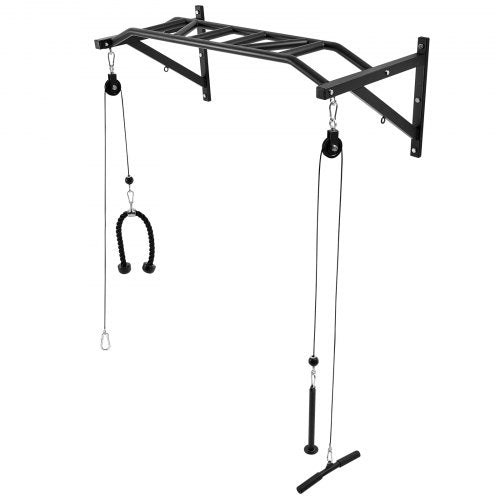 Pull Up Bar MultiGrip Wall Mounted Pull Ups 50 in Width Multifunctional 1