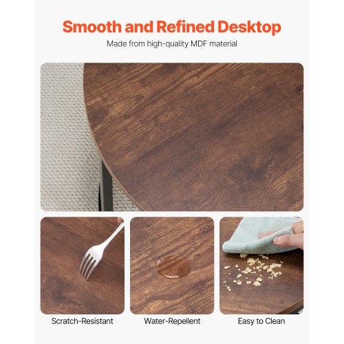Nesting Coffee Table Set of 2 23.6 in Round Coffee Table Nesting Tables
