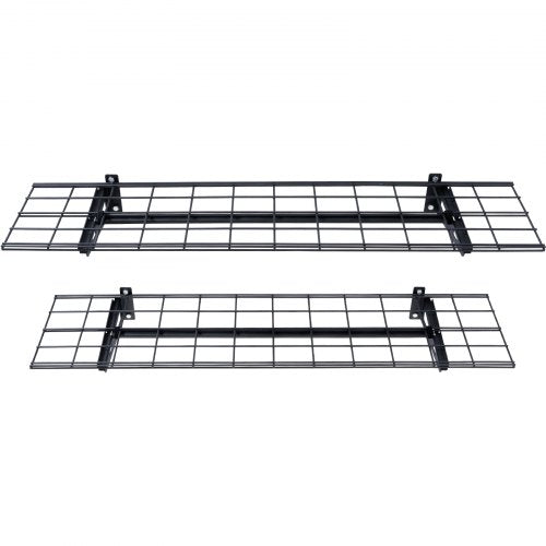Garage Storage Shelving 2 Pack 4 x 1 ft Heavy Duty Garage Shelves Wall