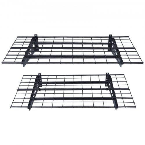 Garage Storage Shelving 2 Pack 4 x 2 ft Heavy Duty Garage Shelves Wall