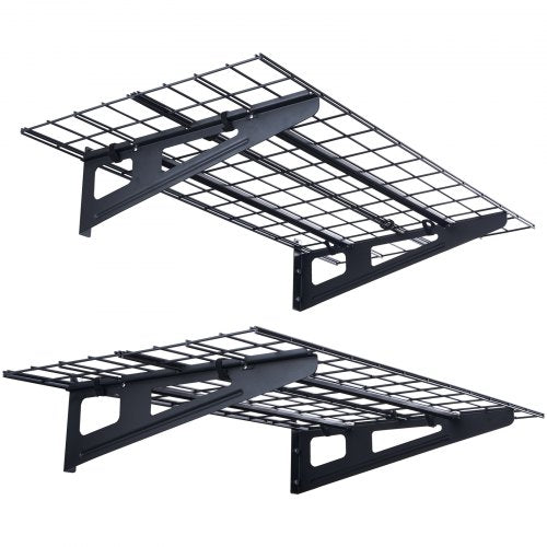 Garage Storage Shelving 2 Pack 4 x 2 ft Heavy Duty Garage Shelves Wall