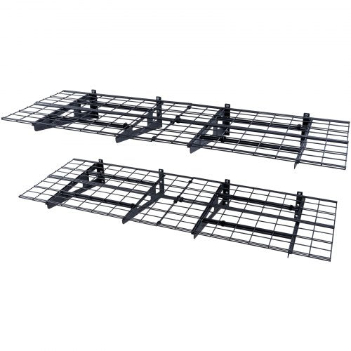 Garage Storage Shelving 2 Pack 6 x 2 ft Heavy Duty Garage Shelves Wall