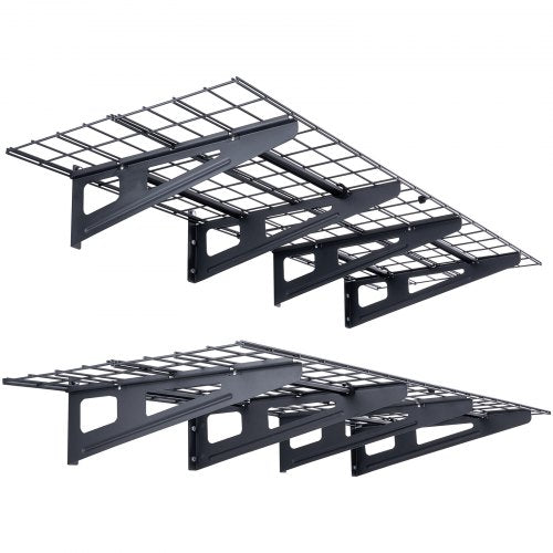 Garage Storage Shelving 2 Pack 6 x 2 ft Heavy Duty Garage Shelves Wall