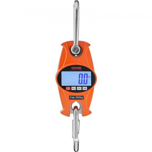 Digital Crane Scale 660 lbs300 kg Industrial Heavy Duty Hanging Scale