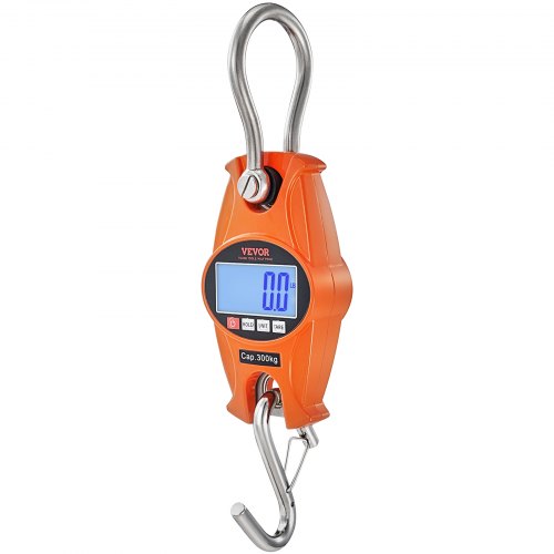 Digital Crane Scale 660 lbs300 kg Industrial Heavy Duty Hanging Scale