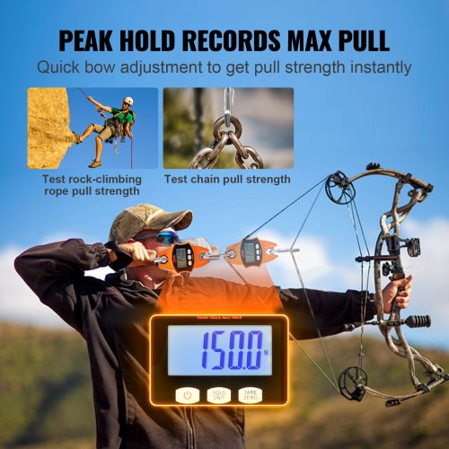Digital Crane Scale 880 lbs400 kg Industrial Heavy Duty Hanging Scale