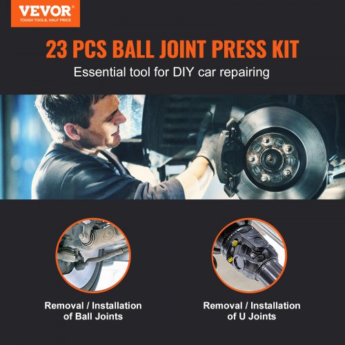 Ball Joint Press Kit Cpress Ball Joint Tools 23 pcs Automotive Repair Kit
