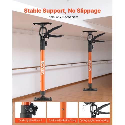 Cabinet Jack Support Pole 2Pack 21360 Inch Steel Telescopic Quick