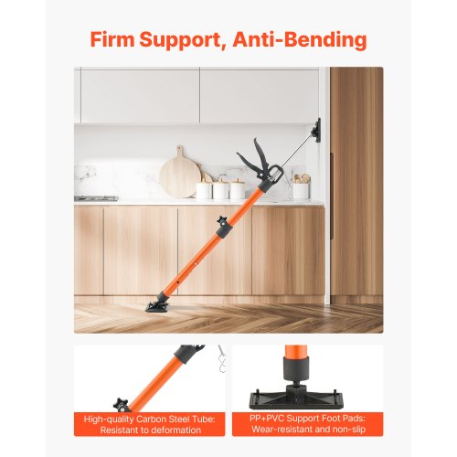 Cabinet Jack Support Pole 2Pack 21360 Inch Steel Telescopic Quick