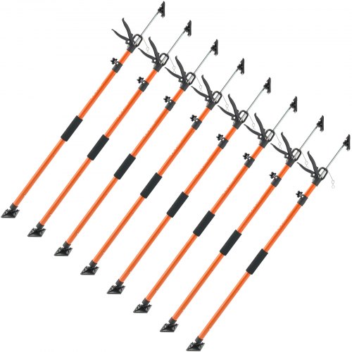 Cabinet Jack Support Pole 8Pack 4571142 Inch Steel Telescopic Quick