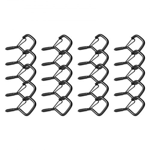 20 PCS QHanger Hooks 217 in Q Hanger String Light Hooks Outdoor Heavy