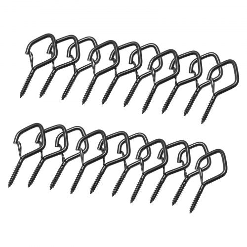 20 PCS QHanger Hooks 217 in Q Hanger String Light Hooks Outdoor Heavy