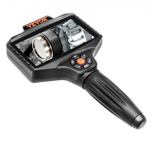 Triple Lens Borescope 5 IPS Screen Inspection Camera with Lights 8X Zoom
