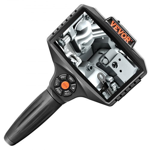 Triple Lens Borescope 5 IPS Screen Inspection Camera with Lights 8X Zoom