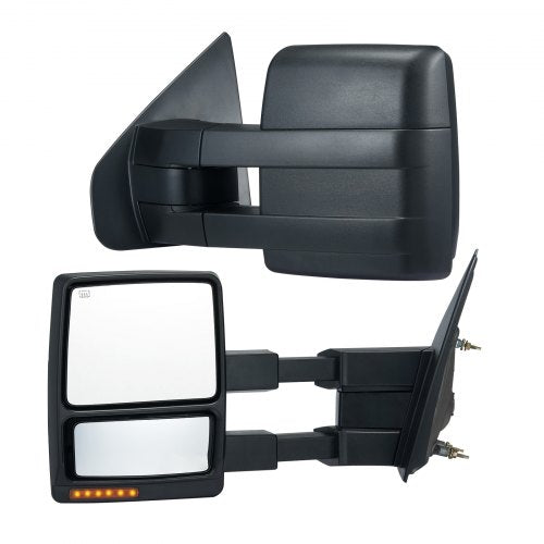 Towing Mirrors Left Right Pair Set for 20042014 Ford F150 Power Heated