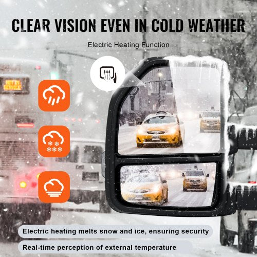 Towing Mirrors Left Right Pair Set For 20152018 Ford F150 Power Heated With