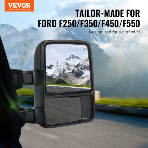 Towing Mirrors Left Right Pair Set for 19992007 Ford F250 F350 F450