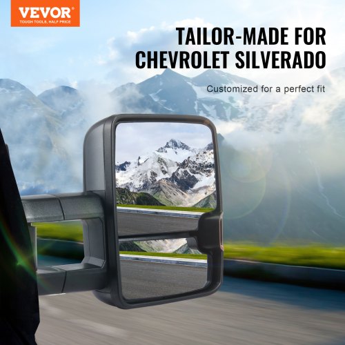 Towing Mirrors Left Right Pair Set for Chevrolet Silverado