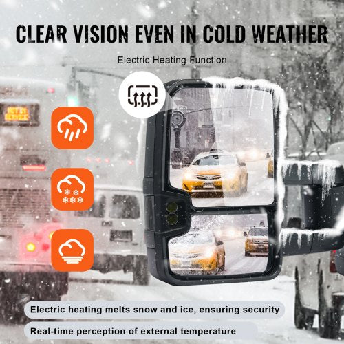 Towing Mirrors Left Right Pair Set for Chevrolet Silverado