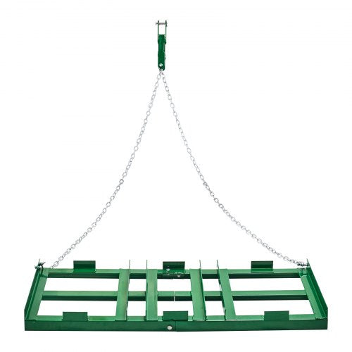 Drag Harrow 4 ft Heavy Duty Tow Behind Drag Harrow Driveway Grader Rake