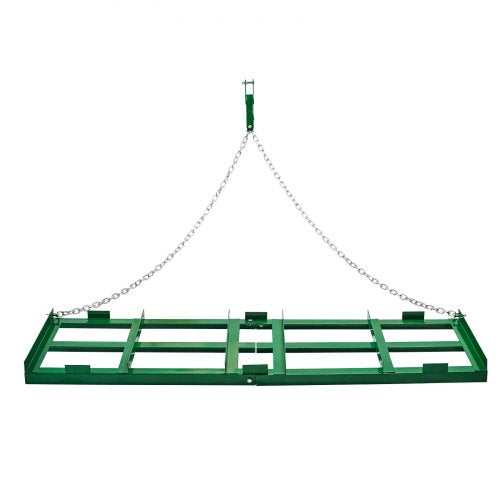 Drag Harrow 6 ft Heavy Duty Tow Behind Drag Harrow Driveway Grader Rake