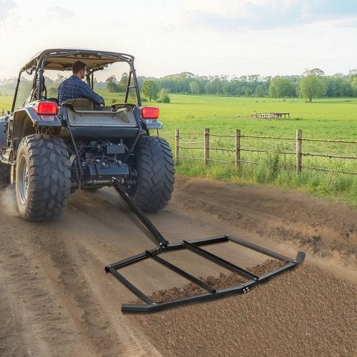 Drag Harrow 72 Width Tow Behind Drag Harrow Steel Gravel Grader ATV UTV 