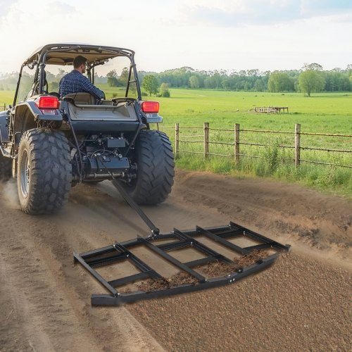 Drag Harrow 84 Width Tow Behind Drag Harrow Q235 Steel Driveway Grader