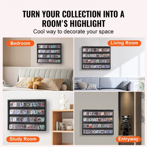 36 Graded Sports Card Display Case 305x243x21 in Baseball Card Display