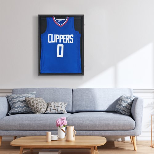 Jersey Display Frame Case 233 x 312 x 1.5 in Large Lockable Sport Jersey