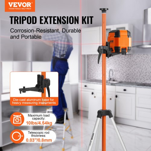 Laser Level Tripod 1420 5811 Thread Mount 409413385 inch Height