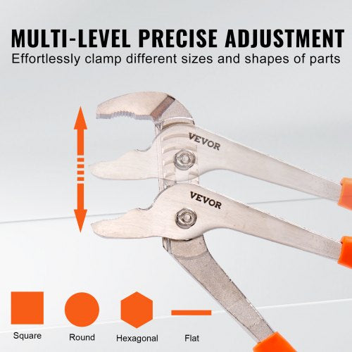 8Piece Pliers Set High Carbon Steel 12108 Groove Joint Pliers 8